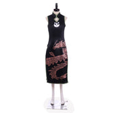 Halloweez Tao Jun Black Cheongsam Cosplay Costume - Halloweez